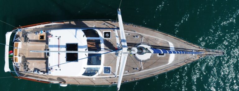 Sailing Yacht Myosotis -  Yacht From Above