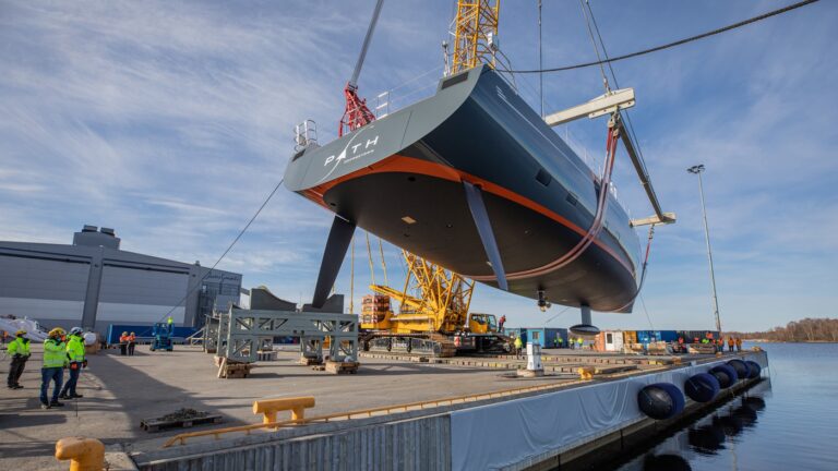 Sailing Yacht PATH Ready For Launch