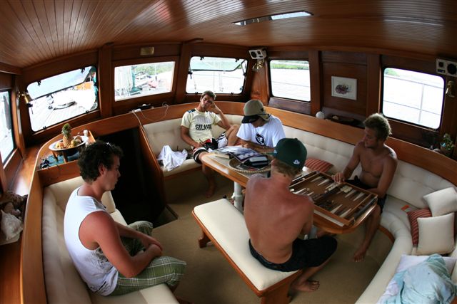 Sailing Yacht TAU - Salon 2