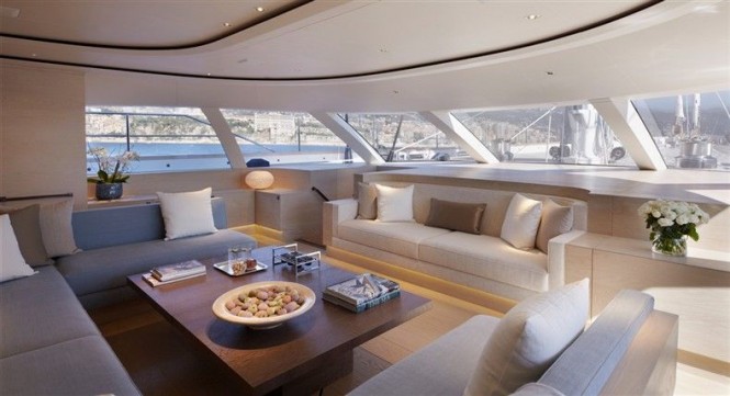 Sailing Yacht Twizzle - stunning interior