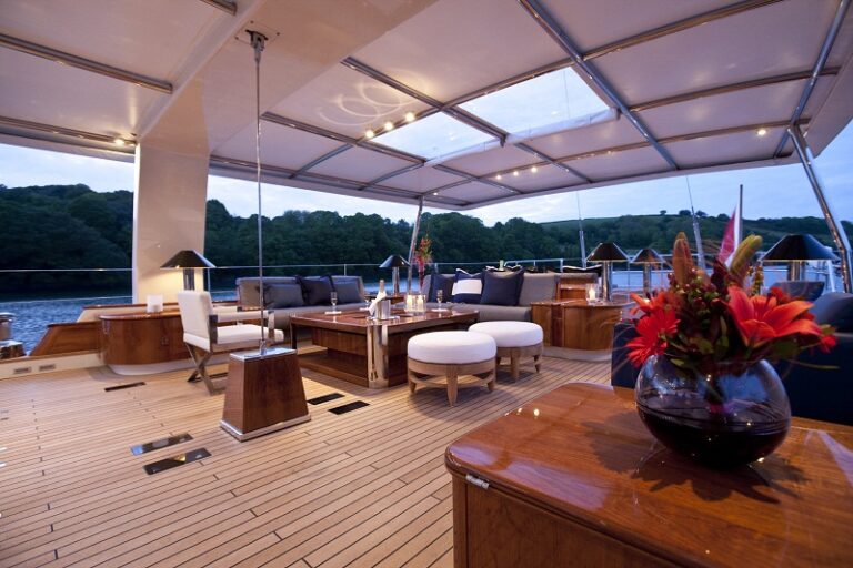 Sailing yacht AKALAM Deck
