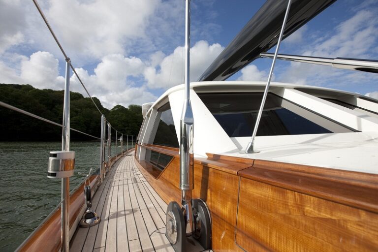 Sailing yacht AKALAM Side Deck
