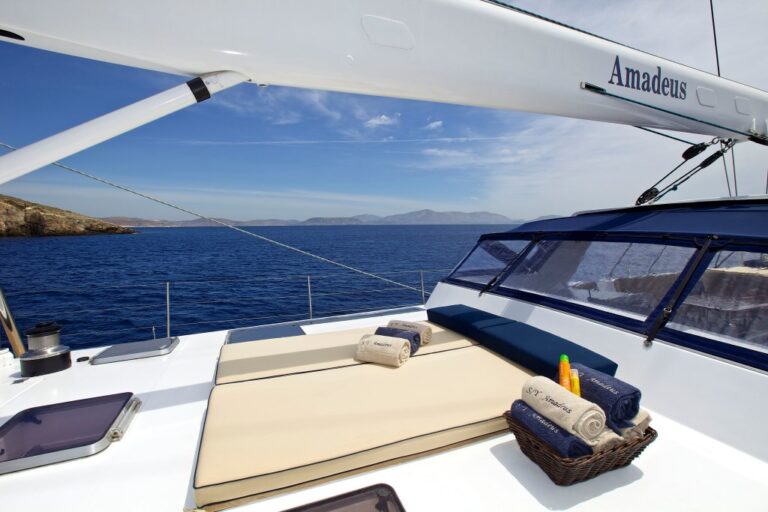 Sailing yacht AMADEUS - Foredeck