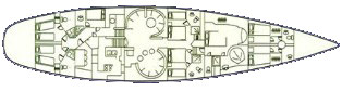 Sailing yacht AMADEUS - Layout