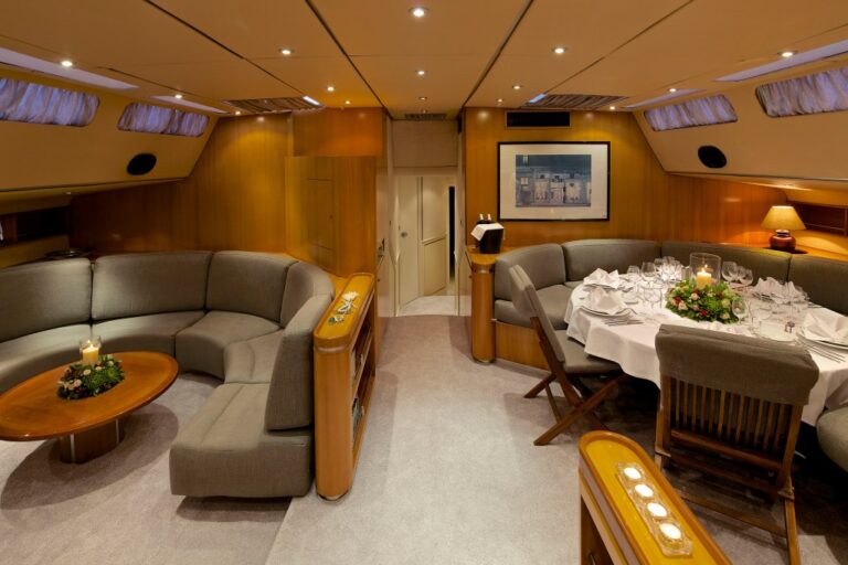 Sailing yacht AMADEUS - Salon and Dining