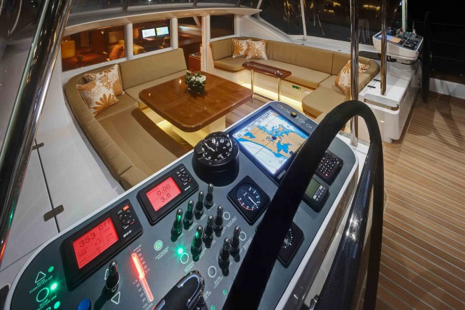 Sailing yacht Antares III - Cockpit