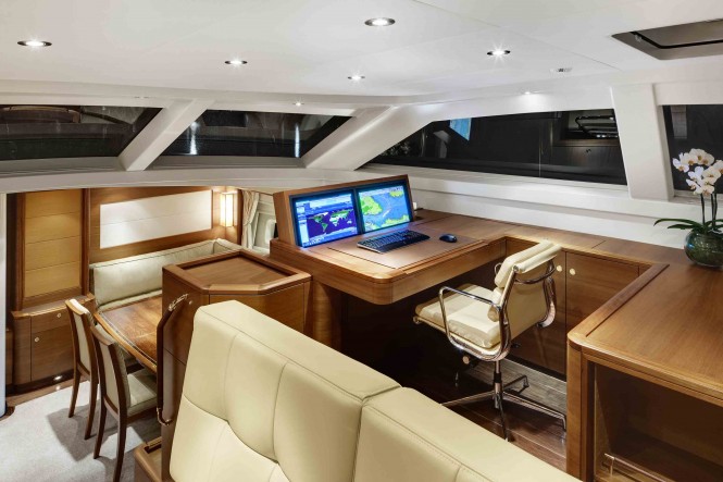 Sailing yacht Antares III - Nav Station