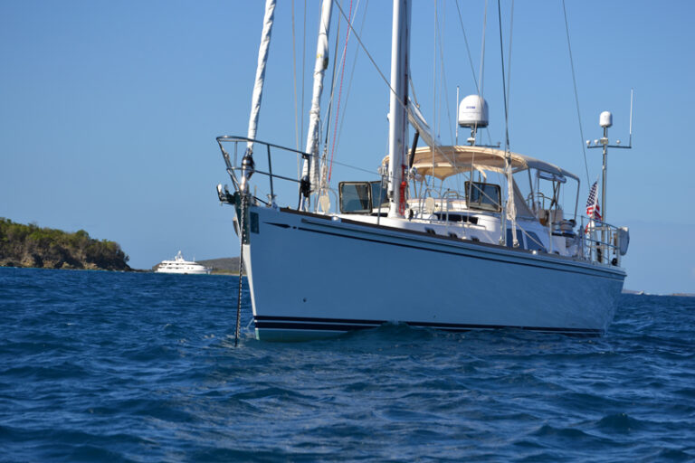Sailing yacht Archangel -  Forward View