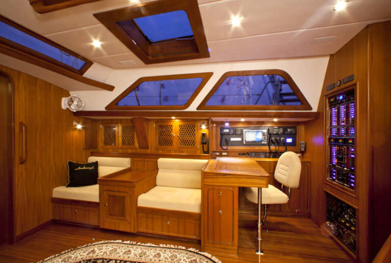 Sailing yacht Archangel -  Navigation Station