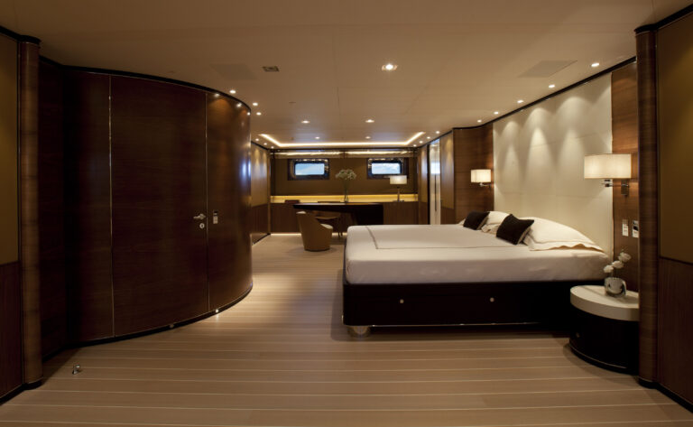 Sailing yacht FIDELIS -  Master Cabin - Credit Perini Navi