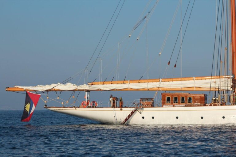 Sailing yacht Germania Nova - Aft