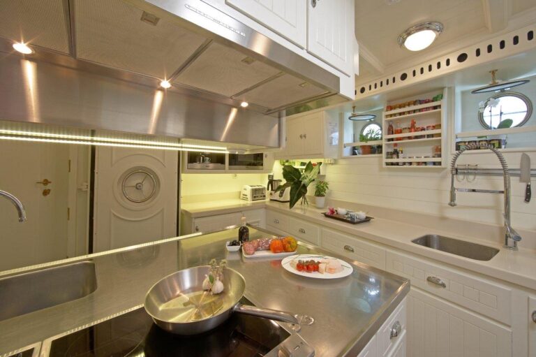Sailing yacht Germania Nova - Galley