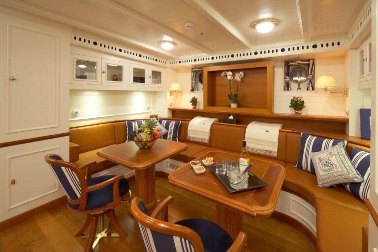 Sailing yacht Germania Nova - Main Salon