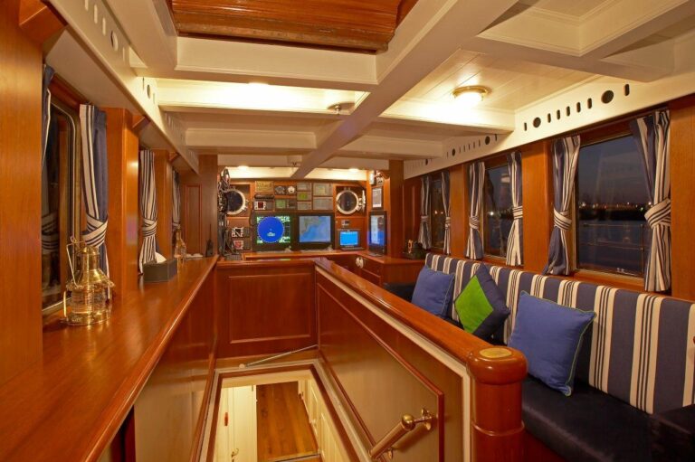 Sailing yacht Germania Nova - Wheelhouse