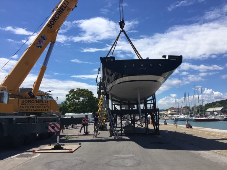 Sailing Yacht JIKAN Launched