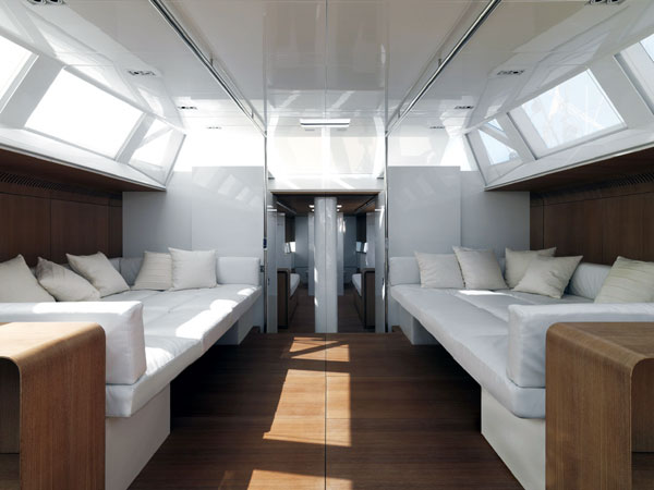 Sailing yacht POLYTROPON II -  Salon Lounging