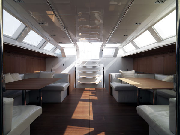 Sailing yacht POLYTROPON II -  Salon