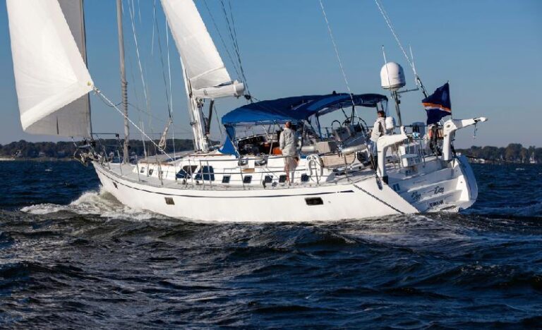 Sailing yacht VOO DOO -  Aft View
