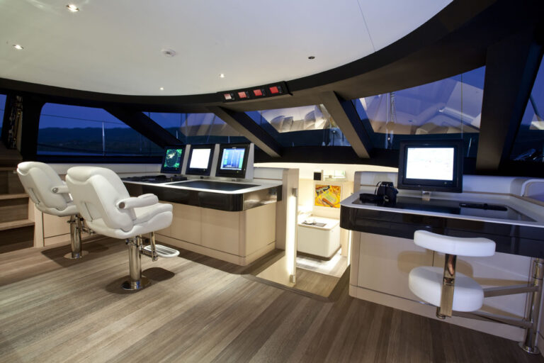 Sailing yacht Zefira Helm