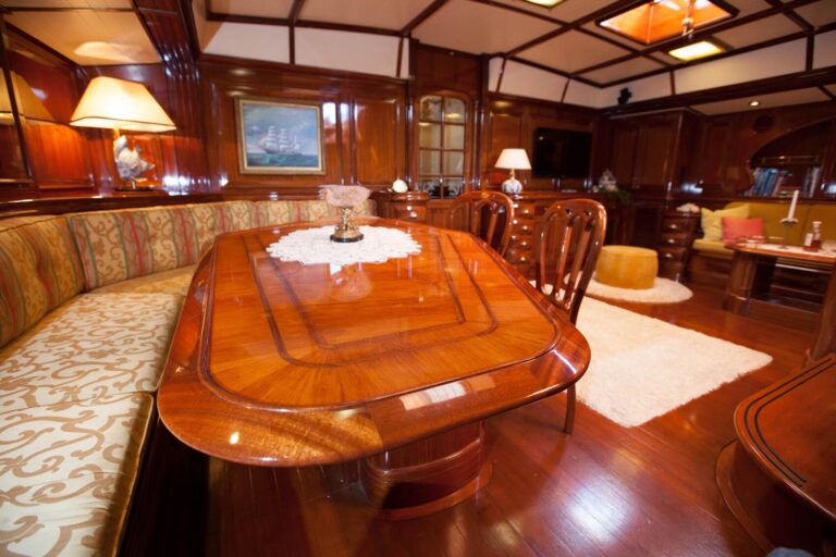 Sailing Yacht Dining Room