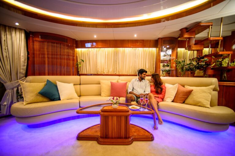 Salon Sofa On Port Side