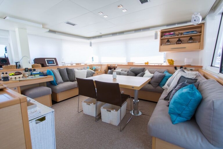 Salon View With Open Plan Dining