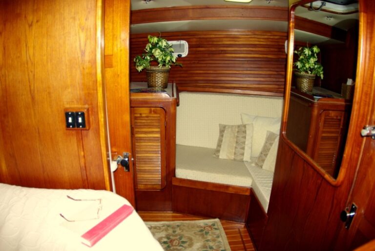 Sandcastle - Forward Cabin Settee