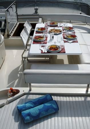 Santana IV of Plymouth -  Flybridge 2