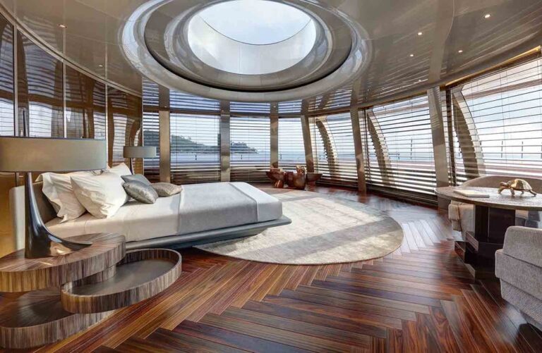 Savannah by Feadship - owners stateroom - Photo Jeff Brown01