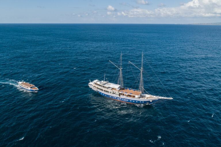 Scubaspa ZEN Indonesia And Diving Dhoni Sailing In Tandem