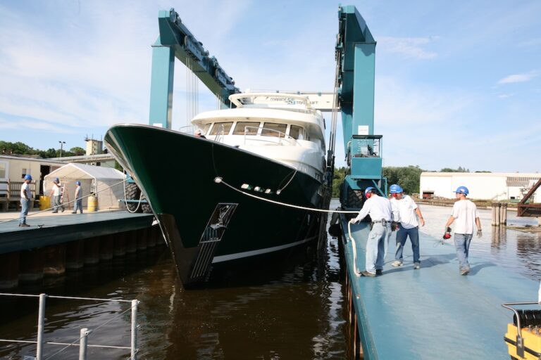 Sea Owl at her launch in 2010