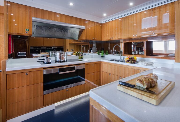Sehamia superyacht - galley