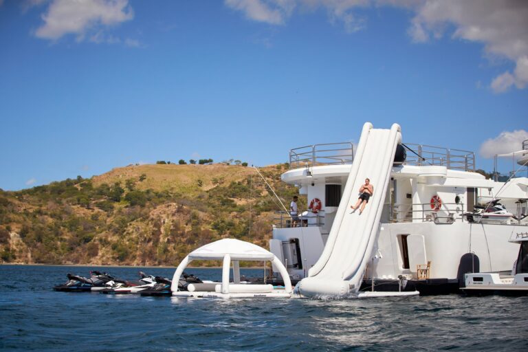 Senses Yacht With Water Slide And Toys