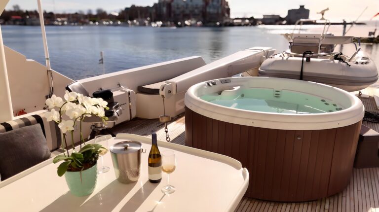 Shana Super Yacht Wine Jacuzzi