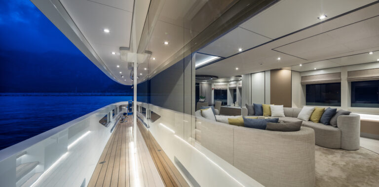Side Deck View Inside