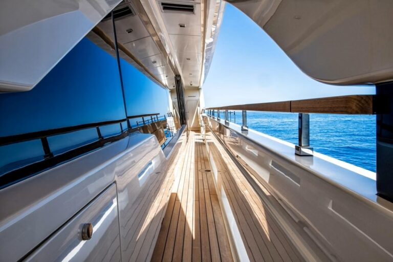 Sidedeck With Sea Views