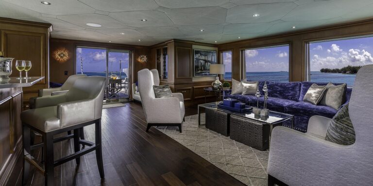 Sky Lounge Seating And Bar Area