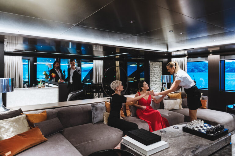 Skylounge With Service By Experienced Crew