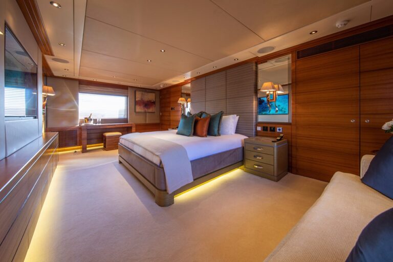 Spacious Master Cabin