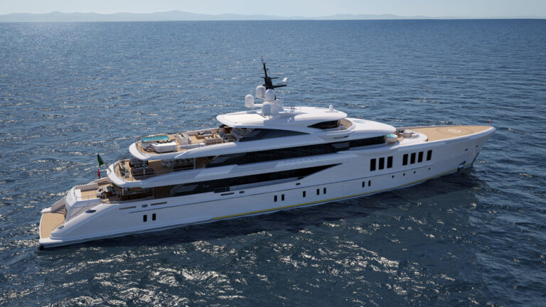 Spectre Superyacht By Benetti - Rendering