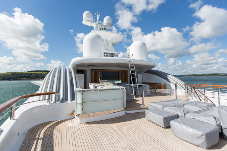 Sun Deck Aft Post Refit