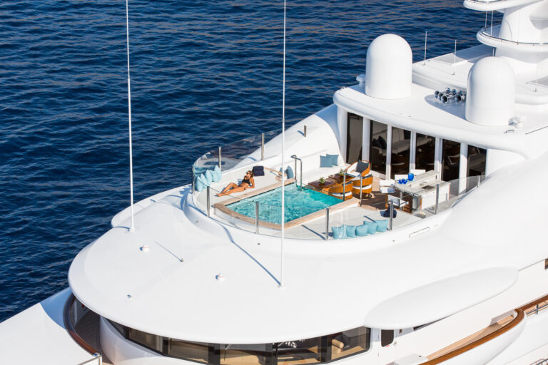 Sun Deck Forward Jacuzzi Post Refit