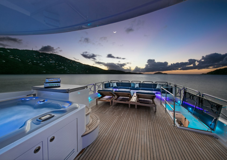 Sun Deck In The Evening