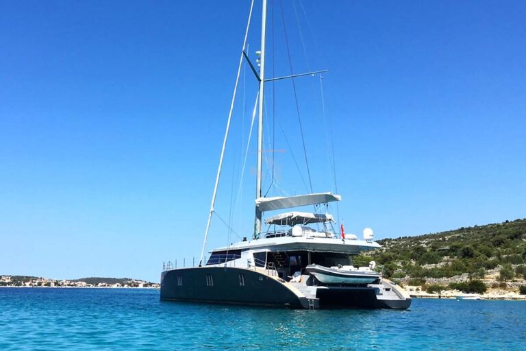 Sunreef Catamaran LUCY Z - At Anchor