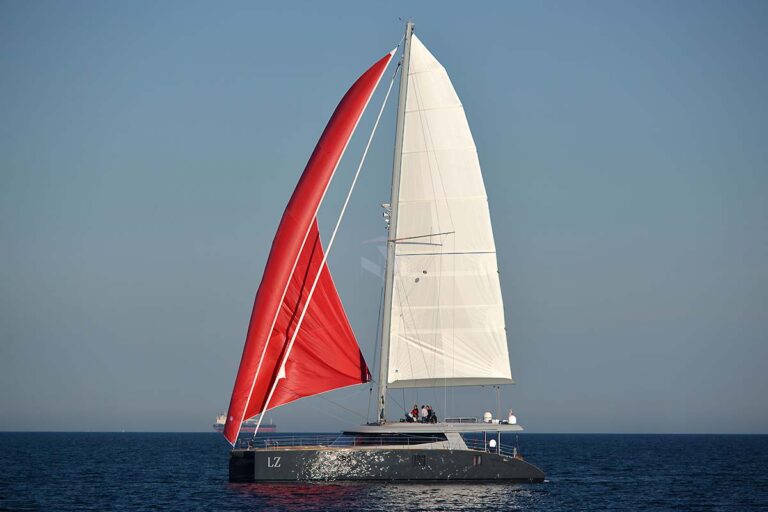 Sunreef Catamaran LUCY Z - Port View