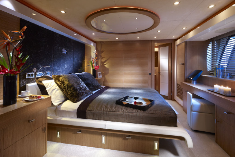 Sunseeker Predator 130 Yacht - Double Cabin Interior