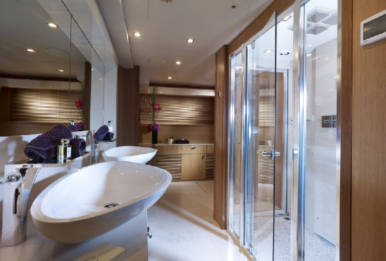 Sunseeker Predator 130 Yacht - Stateroom Balcony
