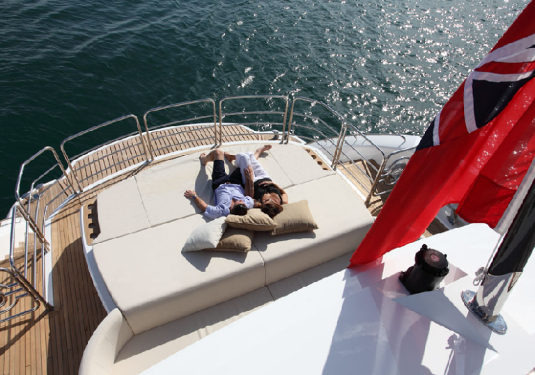 Sunseeker Predator 130 Yacht View from Above