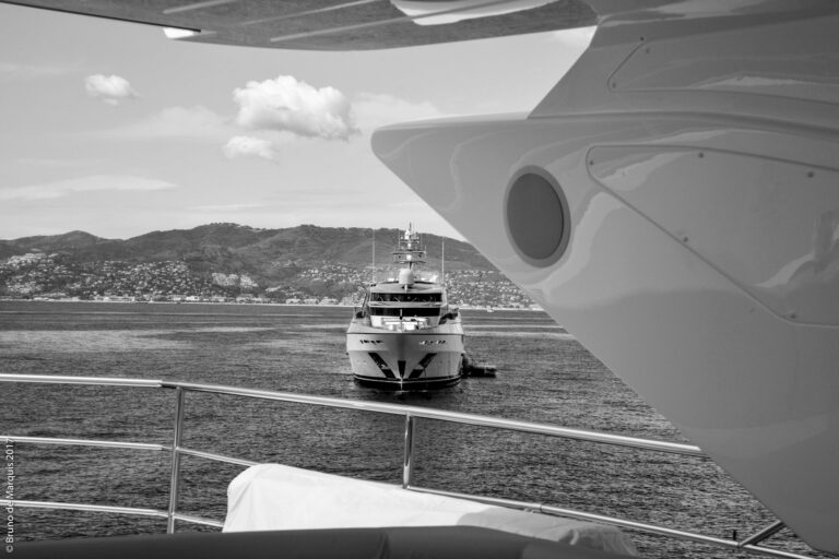 Sunseeker Yacht LOST BOYS - View In Cannes From Yacht