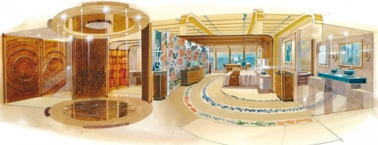 Super Yacht Imagine Amels 212 Limited Edition - Interior design by Andrew WInch